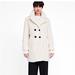 Zara Jackets & Coats | New Zara Faux Fur Teddy Double Breasted Coat In Cream | Color: Cream/White | Size: M