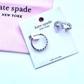 Kate Spade Jewelry | Kate Spade Full Circle Huggie Earrings | Color: Silver | Size: Os