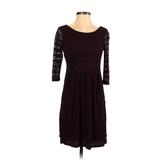 Eight Sixty Casual Dress - Midi: Burgundy Dresses - Women's Size X-Small