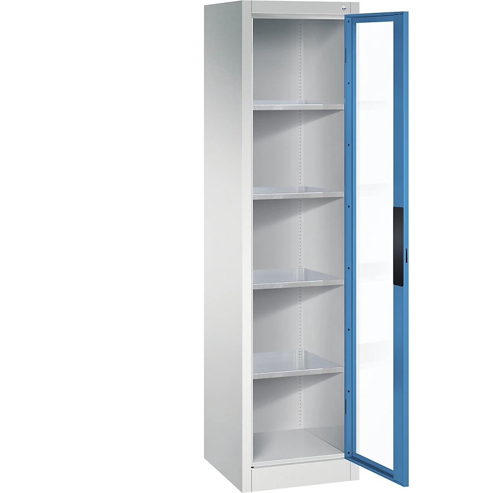 Armoire vitrée à portes battantes C+P