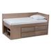 Levon Modern and Contemporary 4-Drawer Twin Size Storage Bed