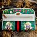 Gucci Bags | Gucci Ophidia Shoulder Bag Limited Edition Printed Coated Canvas Mini | Color: Green/White | Size: Mini