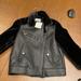 Zara Jackets & Coats | Brand New Gorgeous Zara Girls Leather/ Fur Bomber Size 9 With Tags! | Color: Black | Size: 9