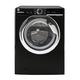 Hoover H-Wash 300 H3D41065TACBE Freestanding Washer Dryer, Large Capacity, 10 kg/6 kg Load, 1400 rpm, Black