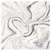 White 36 x 1.97 in Area Rug - Willa Arlo™ Interiors Speight Abstract Ivory/Gray Area Rug, Polypropylene | 36 W x 1.97 D in | Wayfair