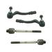 2009-2016 Audi A4 Quattro Front Inner and Outer Tie Rod End Set - TRQ PSA86012