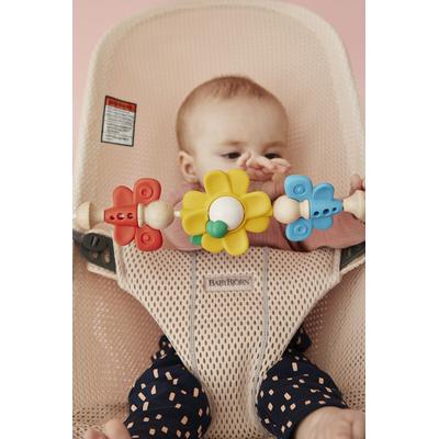 BabyBjorn Bouncer + Toy Bundle - Bliss (Mesh) Pearly Pink