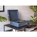 Crosley Electronics Voyager Turntable in Blue | 5.9 H x 14.96 W x 11.93 D in | Wayfair CR8017B-NY