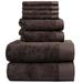 AllModern Doncia 8 Piece Towel Set Terry Cloth/100% Cotton in Brown | 30 W in | Wayfair 4110F5C1446748FDB4B10BA010A208A3