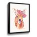 Redwood Rover Sweet Fawn by Jennifer Jholden - Painting on Canvas Canvas, Cotton in Green/Orange | 18 H x 14 W x 2 D in | Wayfair