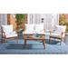 Wade Logan® Avyion 4Pc Outdoor Living Set Wood in Brown | Wayfair C919B9A138C24C01954983F29B33BED2