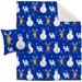Kentucky Wildcats Holiday Reindeer Blanket and Pillow Combo Set