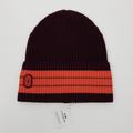 Coach Accessories | New Coach Wool Striped Retro Beanie Os | Color: Brown/Purple | Size: Os