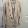 Torrid Jackets & Coats | Free Shipping - Nwt Cream Blazer From Torrid | Color: Cream | Size: 2x