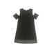 Deux Par Deux Dress - A-Line: Black Solid Skirts & Dresses - Kids Girl's Size 5