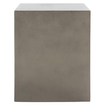 MAZZA CONCRETE ACCENT STOOL - Safavieh VNN1036A