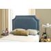 DANE DENIM BLUE & WHITE PIPING HEADBOARD (TWIN) - Safavieh MCR4032C