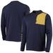 Men's Under Armour Navy Notre Dame Fighting Irish 2021 Sideline Football Fleece Pullover Sweatshirt