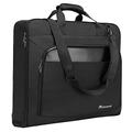 Modoker Convertible Suit Garment Dufel Bag, Carry on Travel Garment Bags with Shouder Starp, Business Travel Essentials for Men and Women Black
