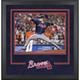 Max Fried Atlanta Braves Autographed Deluxe Framed 16" x 20" 2021 World Series Champions Pitching Photograph