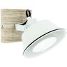 Arum Lighting - Applique ridley Blanche avec Ampoule GU10 led Blanc Chaud