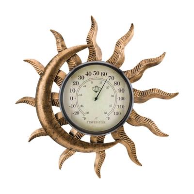 Thermometer Wall Decor - Sun/Moon