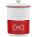 Le Creuset Pet Collection 4.25 lb Metal Treat Jar Metal | 10 H x 7 W x 7 D in | Wayfair 40309500W108041