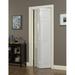 Bi-fold Doors - LTL Home Products Paneled PVC Bi-Fold Door PVC/Vinyl | 80 H x 64 W x 1.125 D in | Wayfair SEAPP64