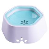 Pet Life Pet Bowl Plastic (affordable option) in Blue | 3.54 H x 9.25 W x 9.64 D in | Wayfair S9BL