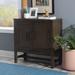 Dakota Fields Laprade 2 - Door Accent Cabinet Wood in Brown | 36 H x 36 W x 15 D in | Wayfair 0A83823C0A6A4B6DA06BAB50FE4C980A