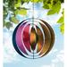 Regal Art & Gift Hanging Wind Spinner - Illusion Round Metal | 27 H x 11 W x 6 D in | Wayfair 13207