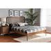 Alcott Hill® Solid Wood Platform Bed Wood in Brown | 47.24 H x 64.68 W x 84.64 D in | Wayfair 3A5FAE2DFAE24A19962E39C54F4037FE