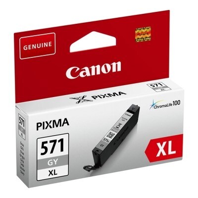 Canon CLI-571GY XL Hohe Ergiebigkeit Grau Original Tintenpatrone 289 Seiten Image