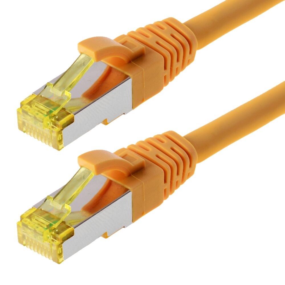 Helos Patchkabel S/FTP Cat 6a gelb 30,0m Image
