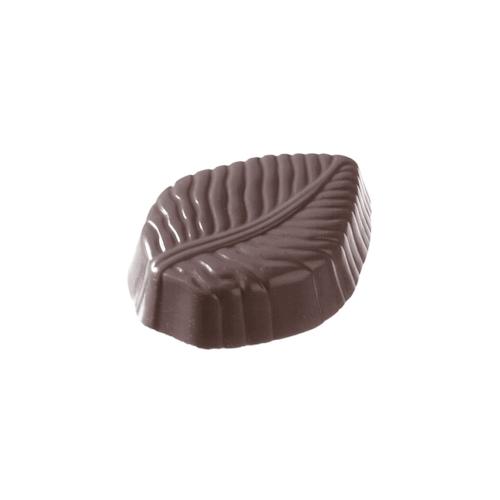 1 x SCHNEIDER Schokoladen-Form Hainbuchenblatttpraline -K 49x36x13