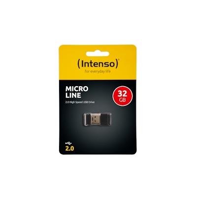 Intenso USB-Stick Micro Line 32 GB schwarz