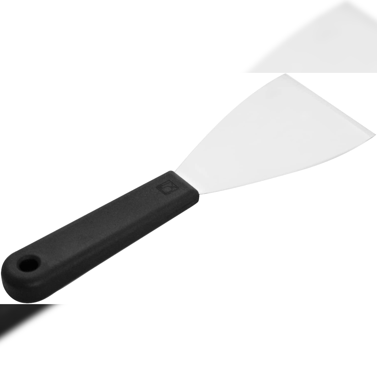 Schneider - Spachtel, Edelstahl 80 mm, Kunststoffgriff schwarz (PP) Image