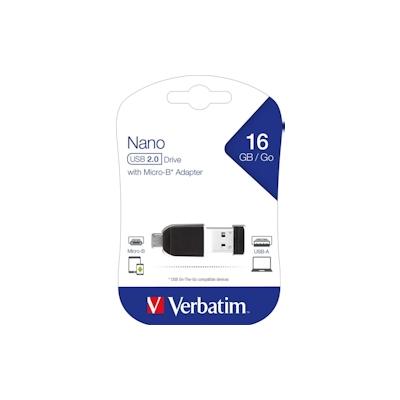 Verbatim Micro USB-Stick 16GB 2.0 VERBATIM 49821 Image