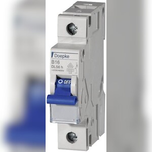 Doepke 09914019 DLS6H B6A 1polig 6KA Leitungsschutzschalter 1polig 6 A 230 V Image