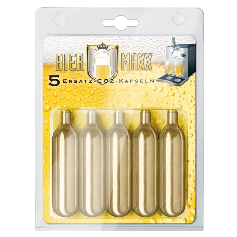 biermaxx BIER MAXX - CO2 Kapseln 5er Packung Image