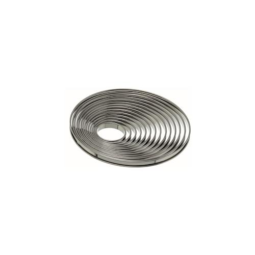 1 x SCHNEIDER Tortenring rund, mit Borde 300 mm 300 x 20 mm