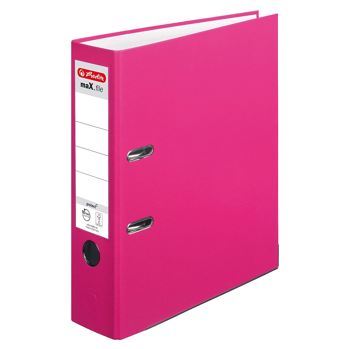 1x Herlitz 9942681 Ordner maX.file protect A4 8cm pink Image