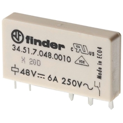 Finder Steck/Printrel.24VDC 1W 6A 34.51.7.024.0000 345170240000 Image