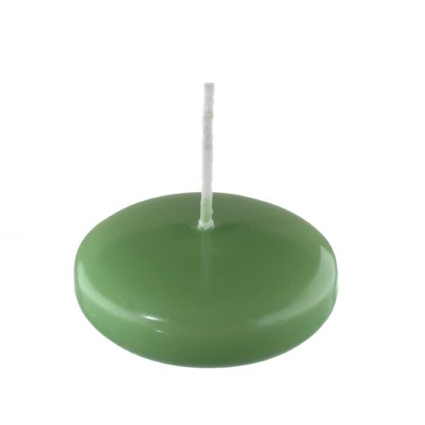 Kopschitz Kerzen Schwimmkerzen Grün 24 x Ø 60 mm, 20 Stück Image