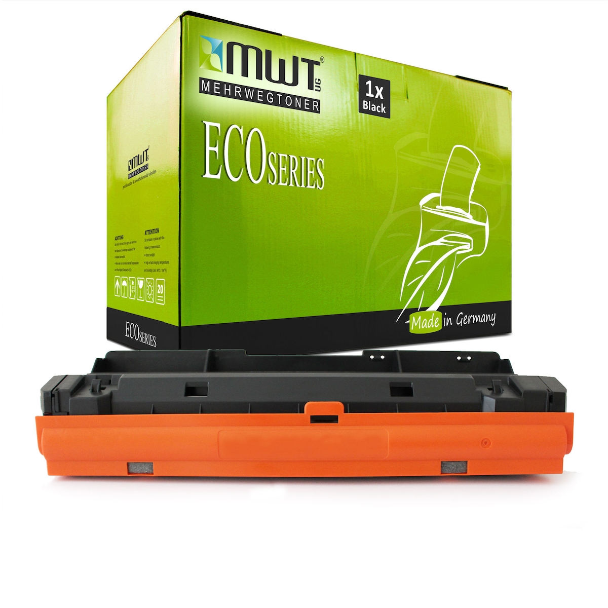 1 Mehrwegtoner kompatible Lasertoner ersetzt Xerox 106R03048 Schwarz Image