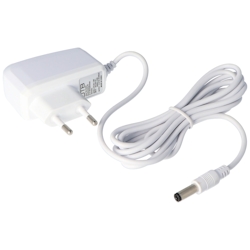AccuCell Netzteil weiß passend für Tivoli Audio PAL, iPAL Radio 12 Volt, Ladestrom 600mA, Anschlussstecker DC 5,5 x 2,1mm Image