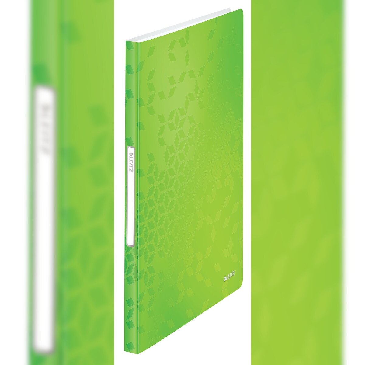 LEITZ 4632-00-54 Sichtbuch WOW, A4, PP, mit 40 Hüllen, grün-metallic Image