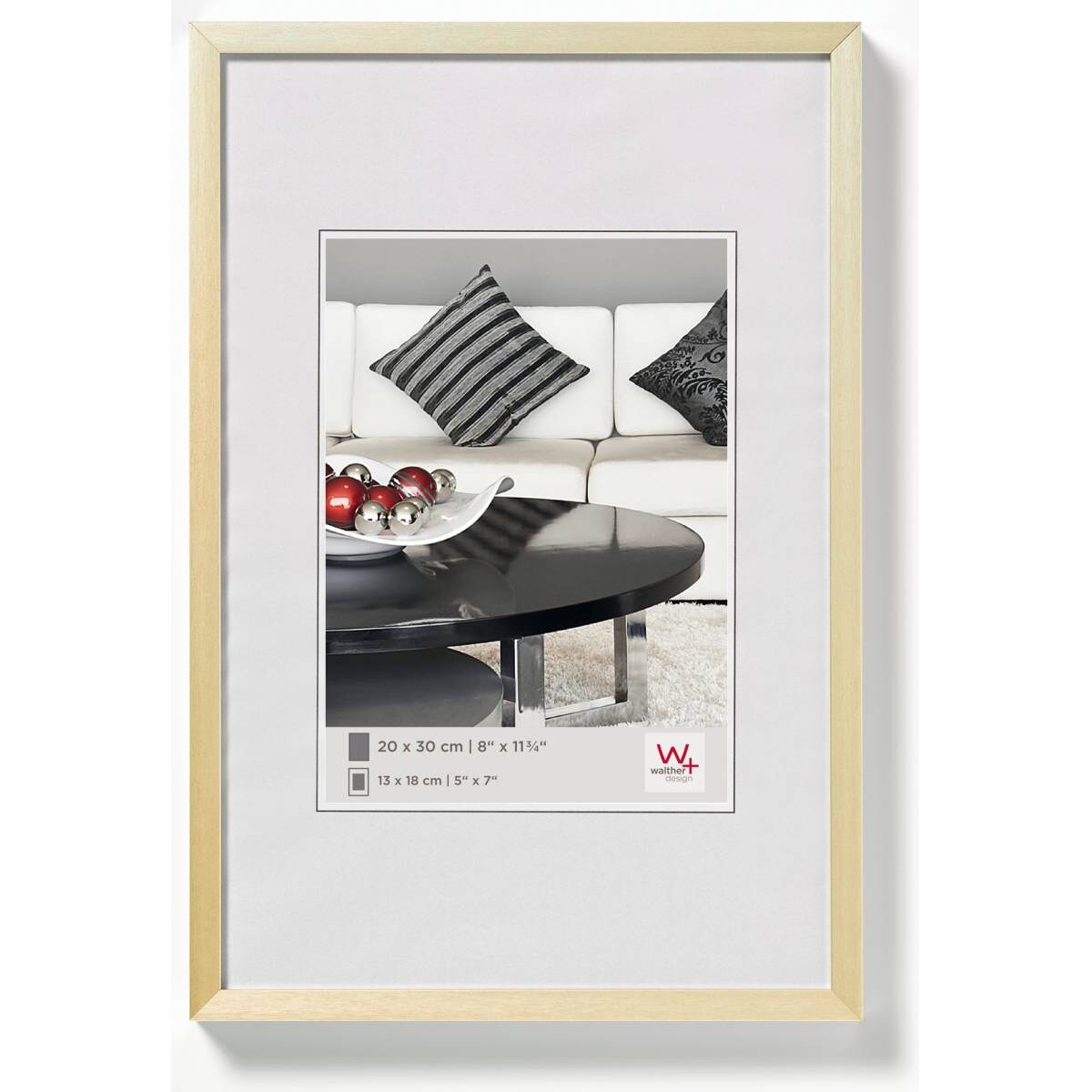 walther + design AJ045G,Chair Alurahmen 030X045 GOLD Image