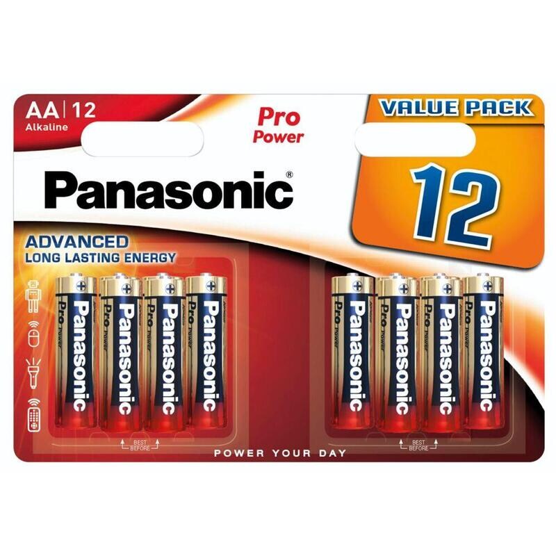 1X12 Panasonic Pro Power Lr 6 Mignon Aa Image