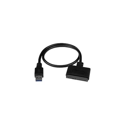 StarTech.com "USB 3.1 10Gbit/s Adapter Kabel 2,5"SATA SSD/HDD Laufwerke Unterszützt III " Schwarz